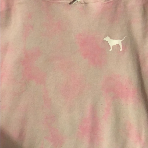 VS PINK Pink Tie Dye Hoodie - Picture 2 of 3